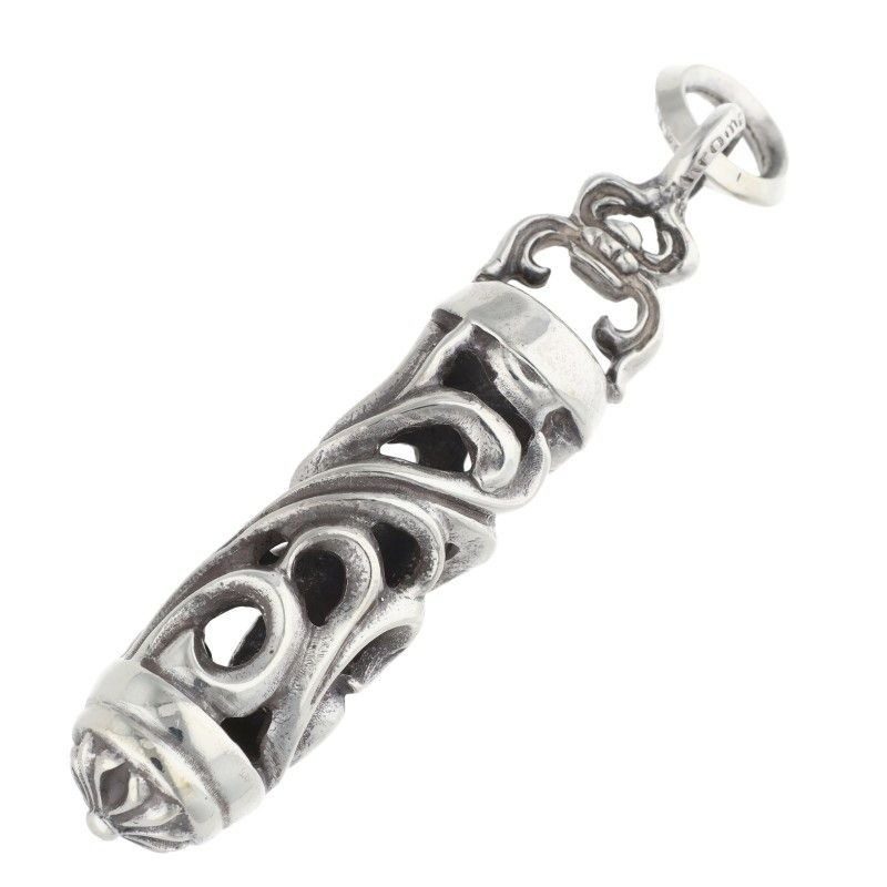 Chrome Hearts Roller Pendant Silver Necklace