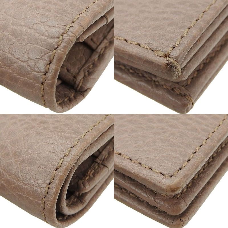 Gucci Bifold Walletcompact Wallet456126ggmarmontbeigegoldhardwareaccessoryfor