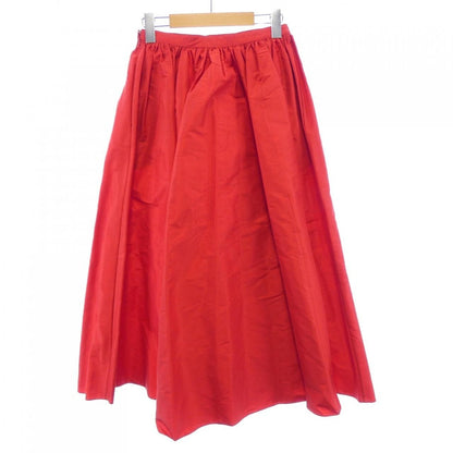 Dior Skirt Silk Red — view 2