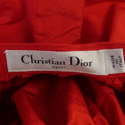 Dior Skirt Silk Red — view 4
