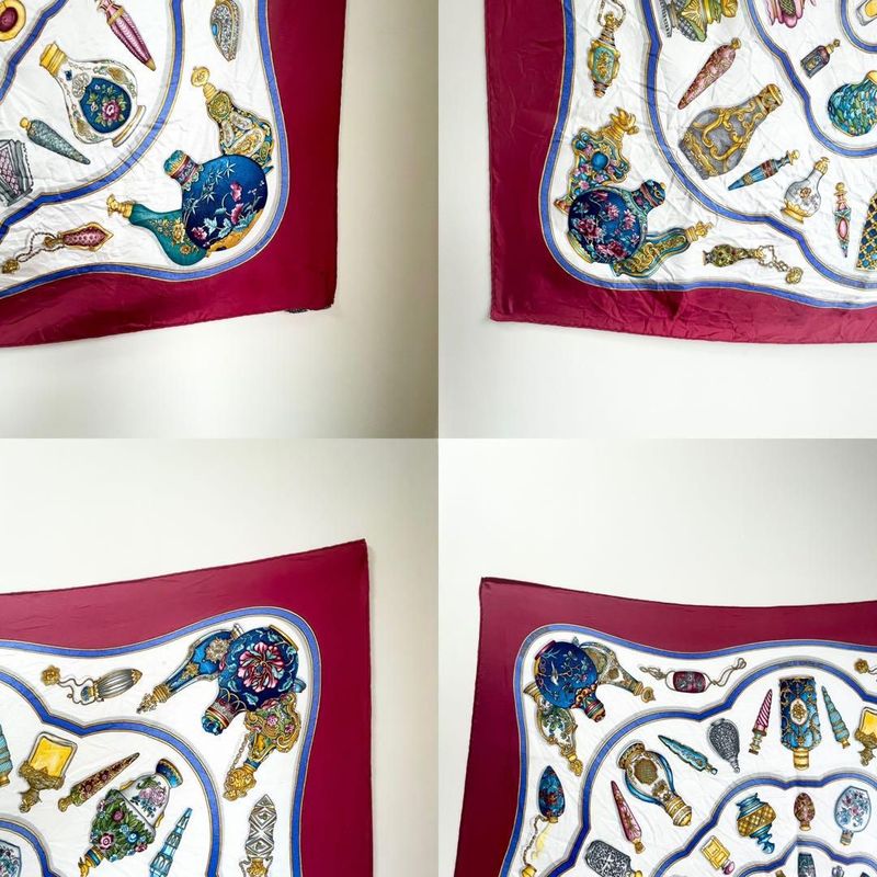 Hermes Carre Importe le Flacon Scarf Silk