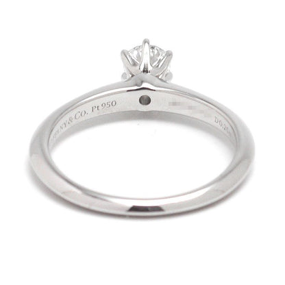 Tiffany & Co Diamond Ring Size Approx 6.5 Pt950 Diamonds 0.25ct