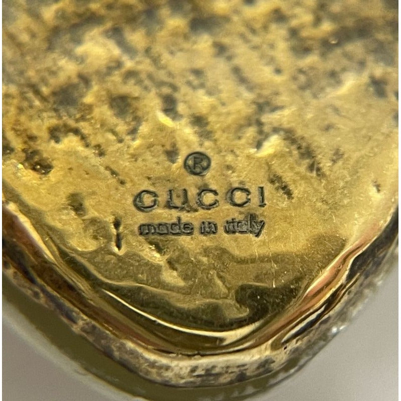 Gucci Bee Ring S GP Rhinestone Faux Pearl — view 11