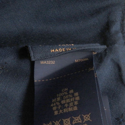 Louis Vuitton 2022 M7009l LV Logo Embroidery Baseball Cap Indigo Blue Made In