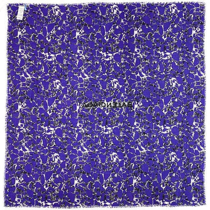 Balenciaga Shawl Navy 508313 Excellent Condition Cleaned