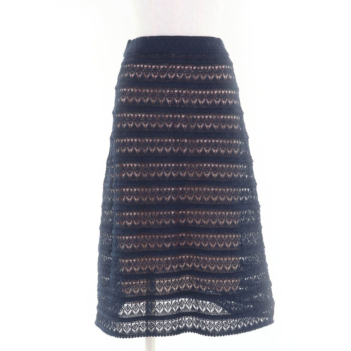 Gucci 23 SS Cotton with Petticoat Knee Length Full Lace