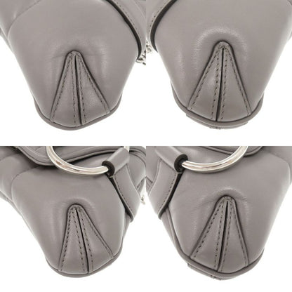 Gucci Horsebit 764339 Leather Gray Shoulder Bag 1515 Gucci