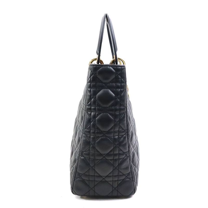 Christian DIOR Shoulder Bag Handbag Lady Dior