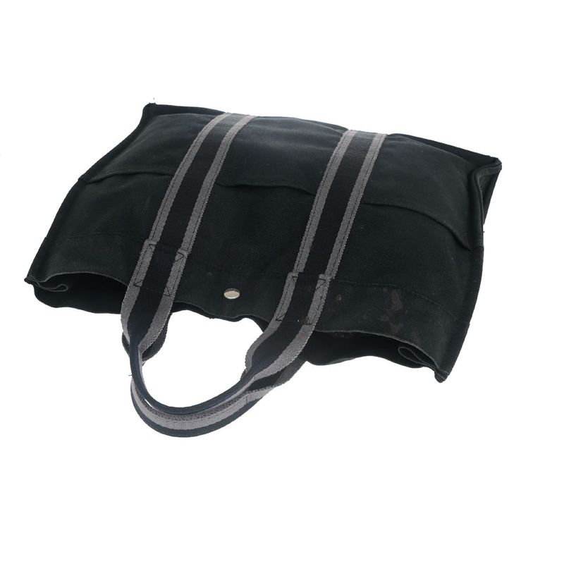Hermes Furtu MM Tote Bag Black 07yf361