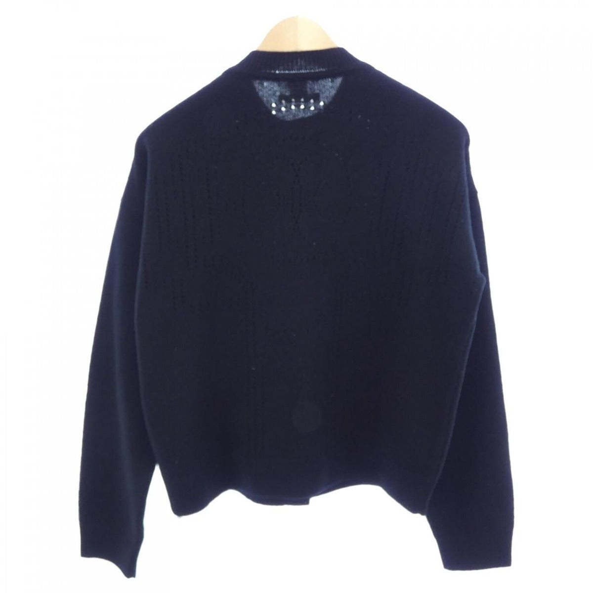 Hermes Lift Cardigan Cashmere Black Translucency — view 2