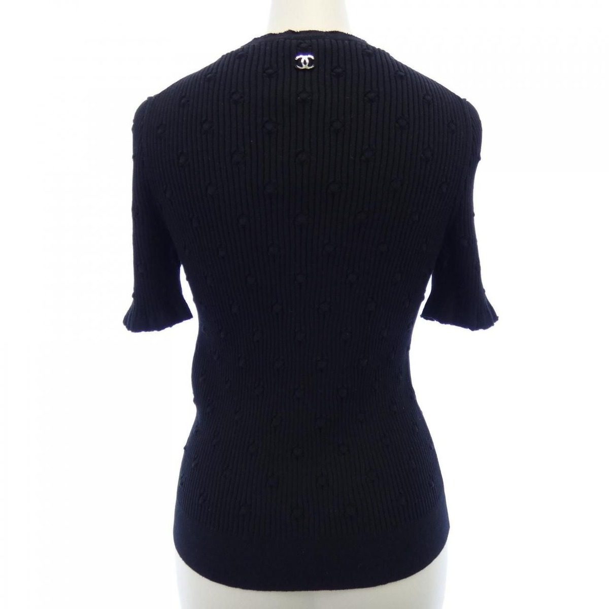 Chanel Knit Top Black — view 2
