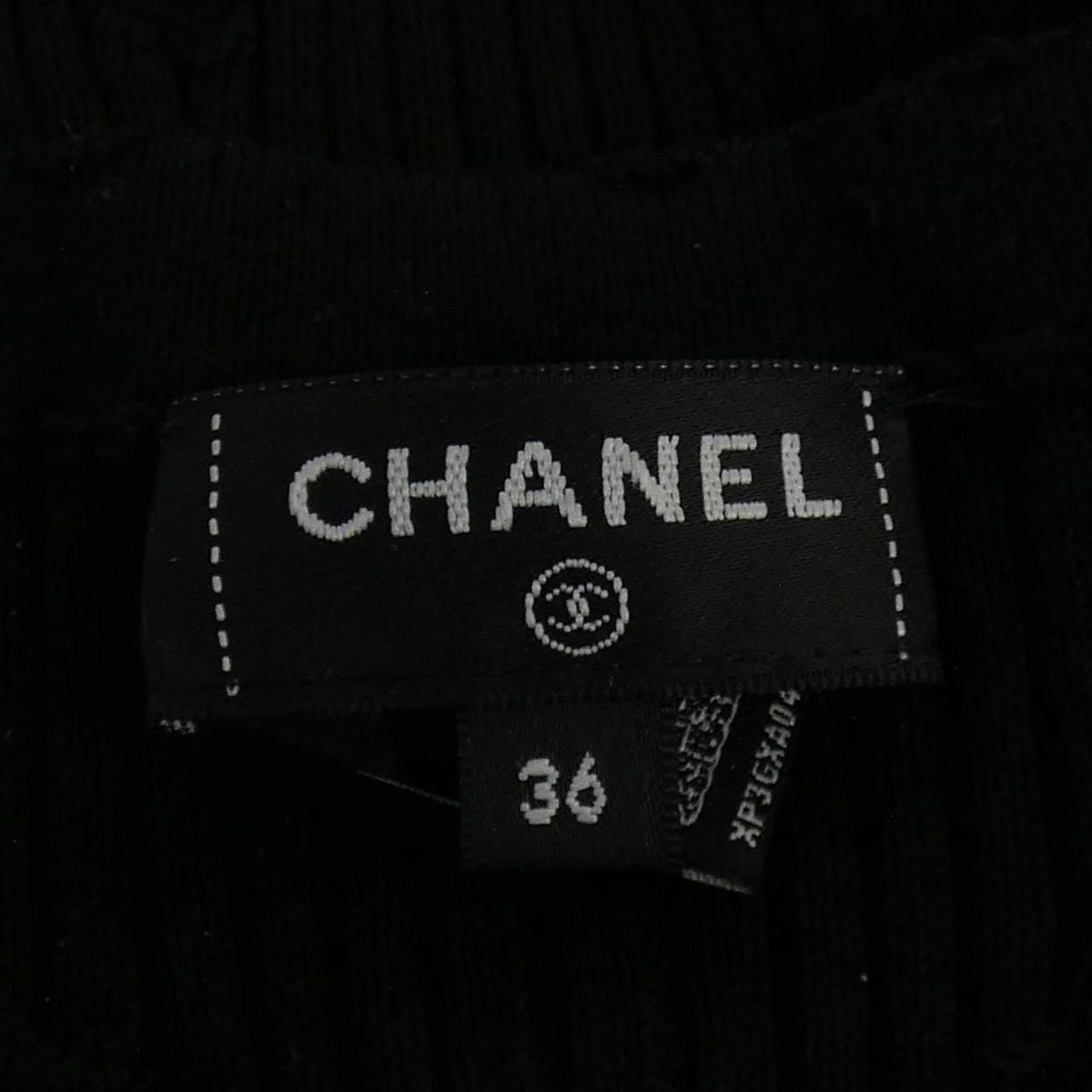 Chanel Knit Top Black — view 5