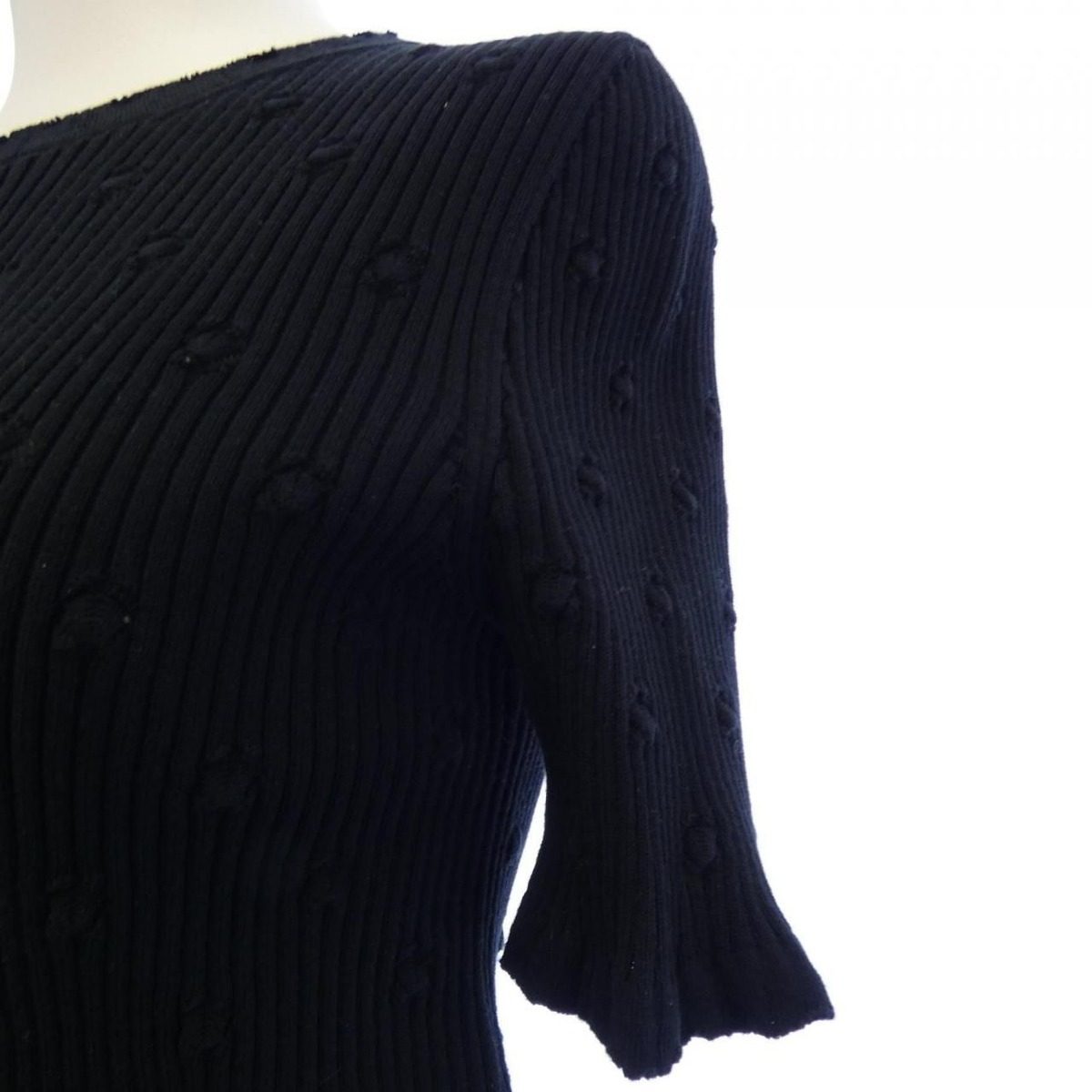 Chanel Knit Top Black — view 7