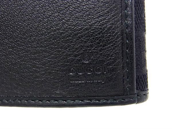 Gucci 212089 GG Pattern GG Canvas Folded Long Wallet Coin Purse