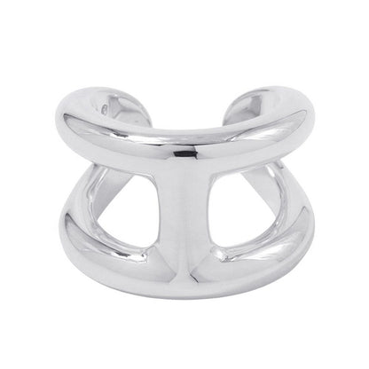 Hermes Ring Osmose GM Silver 53