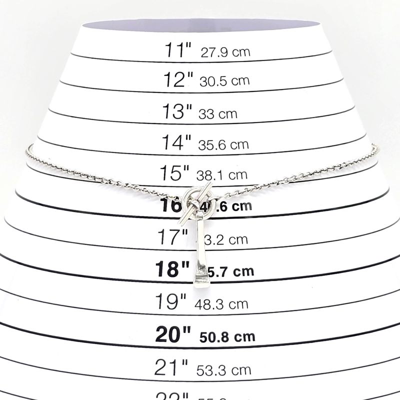 Hermes Clous De Forge Choker Necklace 43cm (1693in) Long Star Ring Silver Sv925