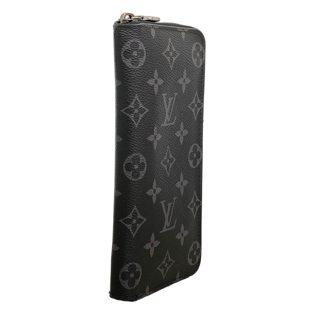 Louis Vuitton Wallet Monogram Eclipse Zippy Vertical Black — view 2