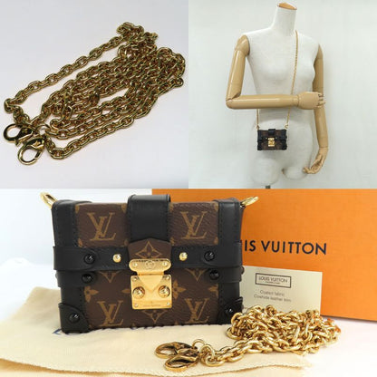 Louis Vuitton Essential Trunk M68566 Monogram Chain Shoulder Bag Party