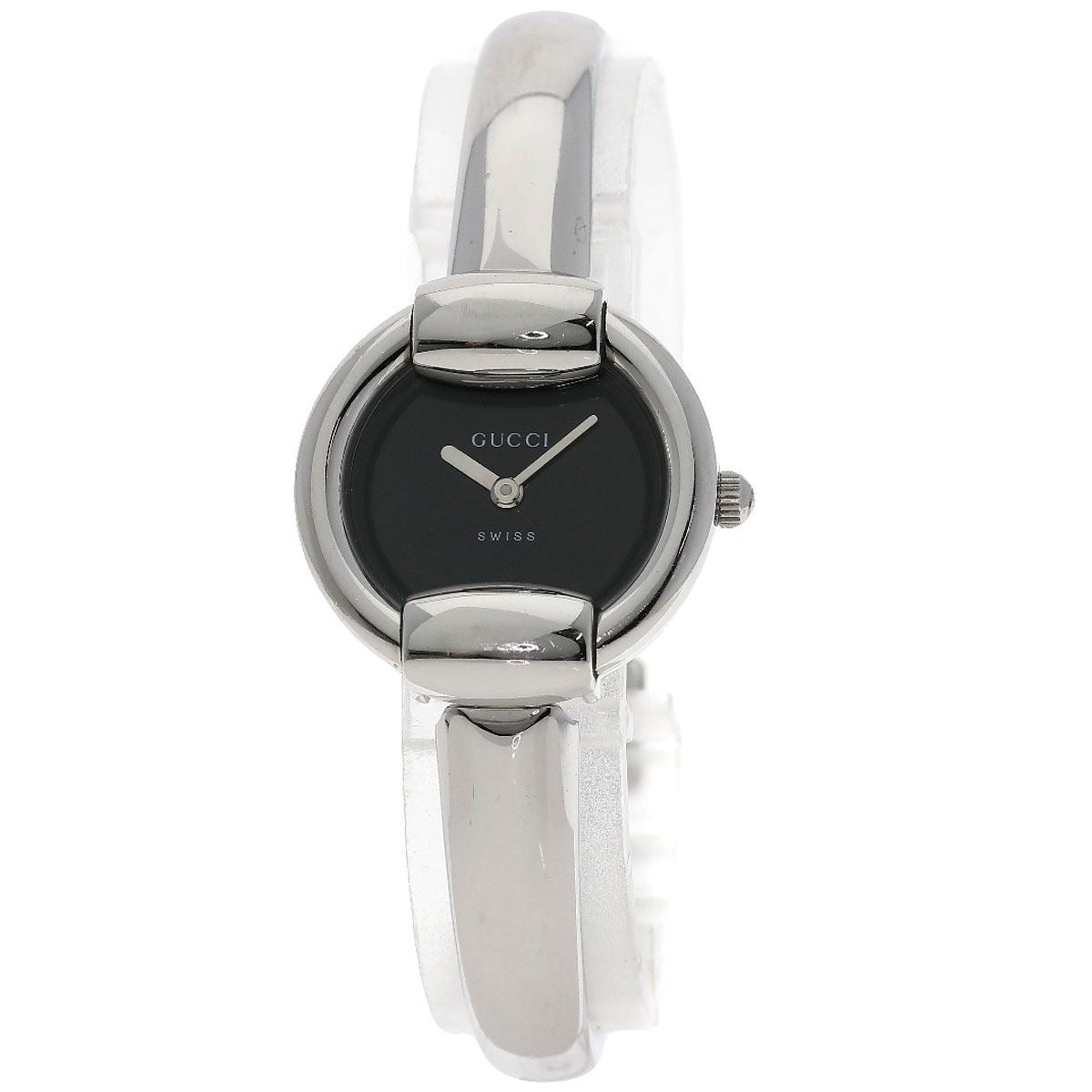 Gucci Round Face Watch SS
