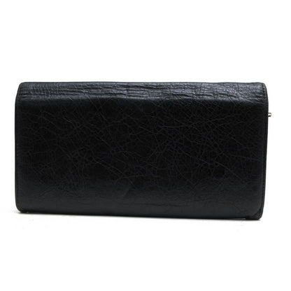 Balenciaga Wallet Men Leather Black 1000 D with Coin — view 2