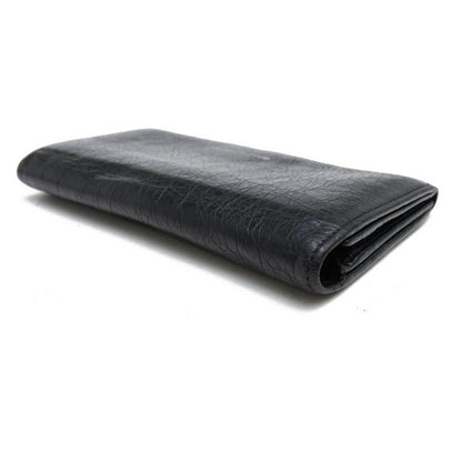 Balenciaga Wallet Men Leather Black 1000 D with Coin — view 4