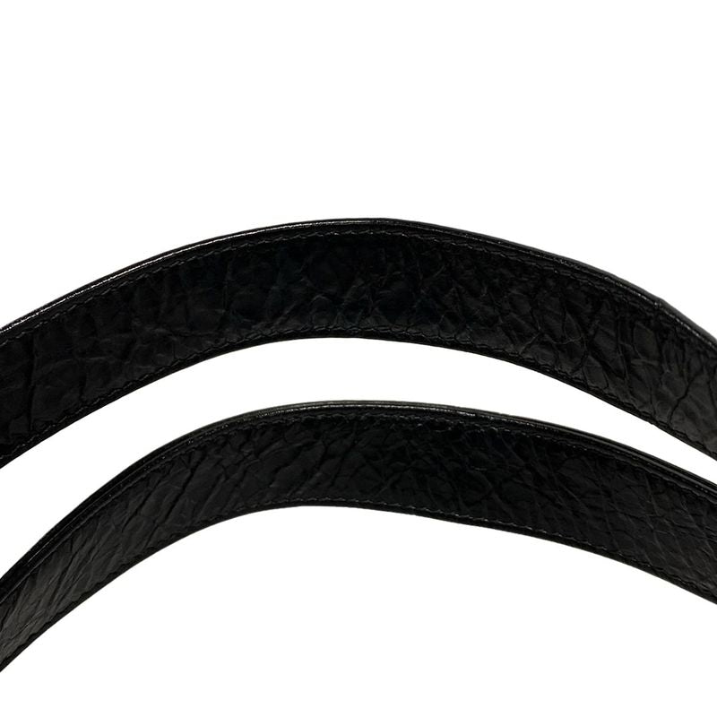 Balenciaga Tote Bag Shopper Garment Tote Bag 811607 Black Crinkled Lambskin