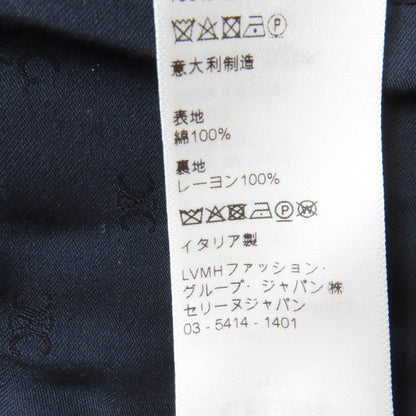 Celine Cotton Flannel Check Cropped Length Sleeveless Top Multicolor 34 — view 8