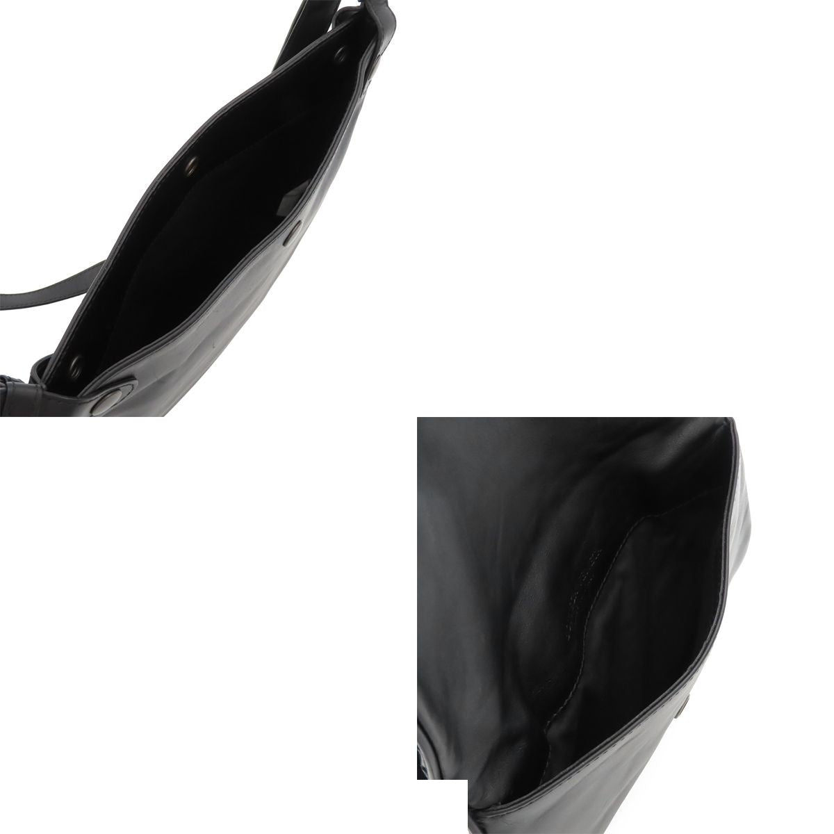 Bottega Veneta Shoulder Bag Black Intrecciato — view 5