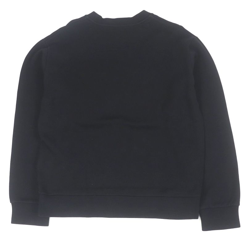 Prada 2022 Ujl096 Ferpa Double Material Switch Triangle Logo Sweatshirt Black