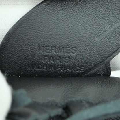 Hermes Pegasus PM So-black B Engraved Bag Charm Leather Accessories
