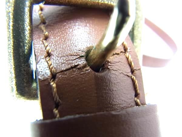 Louis Vuitton Leather Shoulder Strap For Bag Crossbody Shoulder Strap Brown