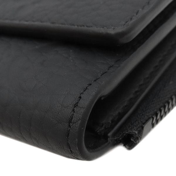 Louis Vuitton Trifold Wallet Portefeuille Pilot Taurillon Leather Noir Black