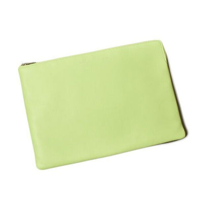 Celine Clutch Pouch Bag Ipad Case Light Green — view 2