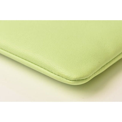 Celine Clutch Pouch Bag Ipad Case Light Green — view 9