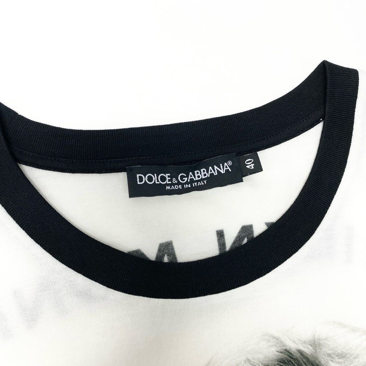 Dolce & Gabbana Ic5 & Marilyn Monroe T-Shirt XS White D&G — view 9