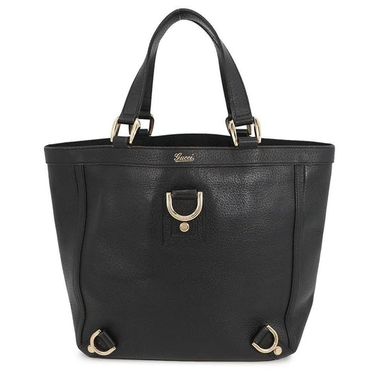 Gucci Tote Abbey Leather Black