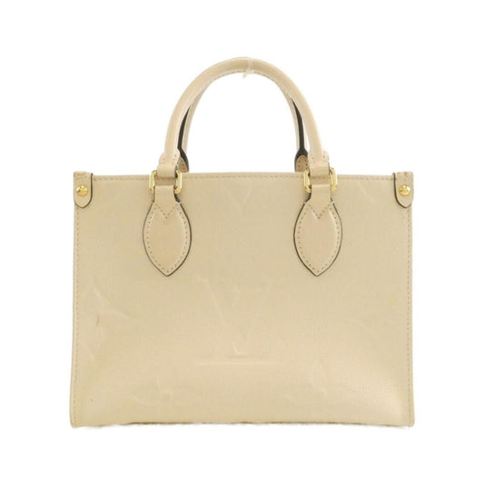 Louis Vuitton Monogram Empreinte On The Go PM Bag Creme