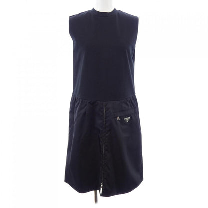 Prada Triangle Logo Dress