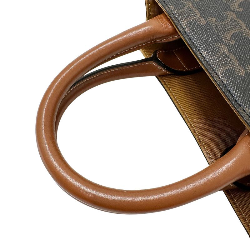 Celine Bag Women's Brand Handbag Shoulder Bag 2way Triomphe Canvas Triomphe