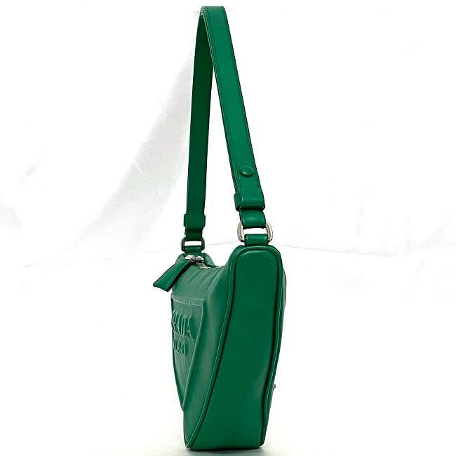 Prada Bag Green Triangle