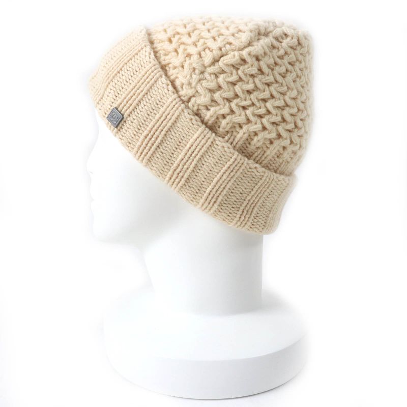 CHANEL Sports 100% Cashmere Coco Mark Plate Knit Hat Knit Cap