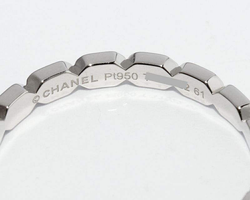Chanel Pt950 Première Promes Wedding Ring J4001