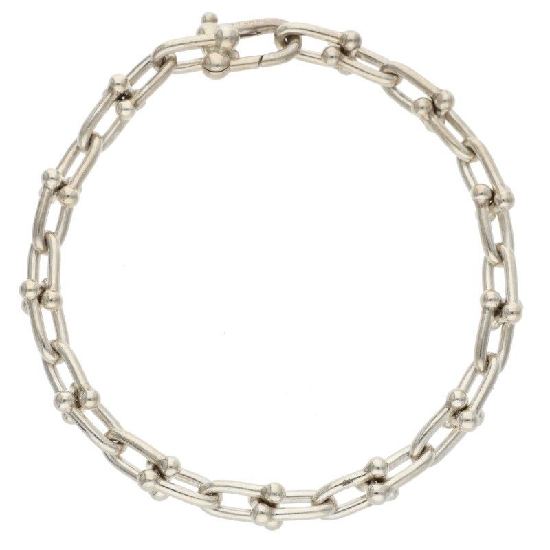 Tiffany & Co Hardwear Hardware Small Link Silver Bracelet Men's M