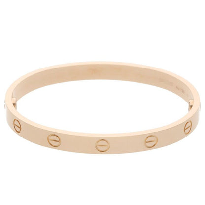 Cartier LOVE Bracelet Love Bracelet 18K Pink Gold Love Bracelet Men's 17