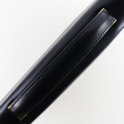 Hermes Danube 38 Briefcase 6Z Calf Black/gold Hardware ○V Men's Business Bag