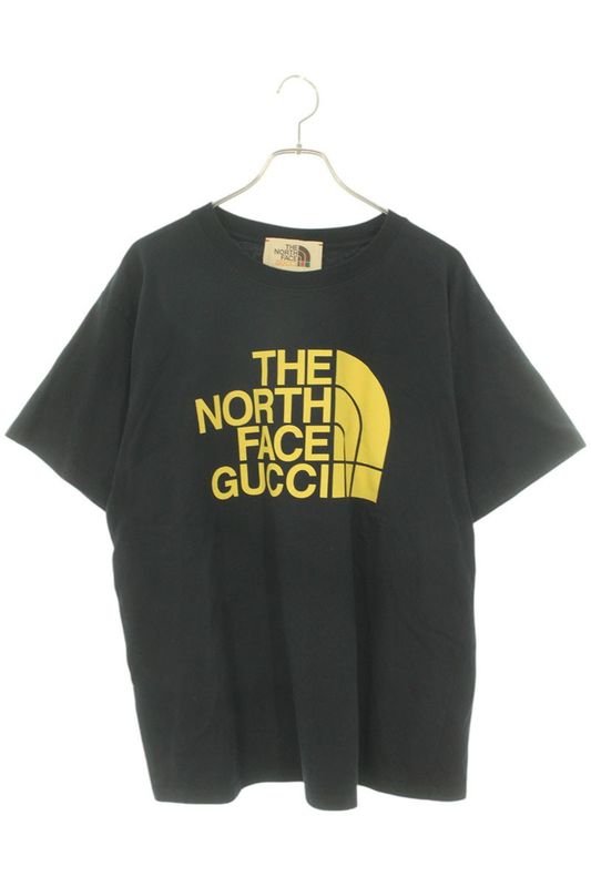 Gucci 616036 Xjdcl Double Name Logo Print T-shirt Men's S