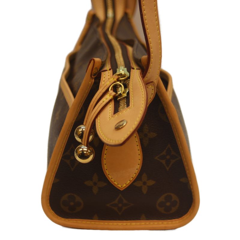 Louis Vuitton 05 M40008 Monogram Popincourtron Shoulder Bag Women Brown