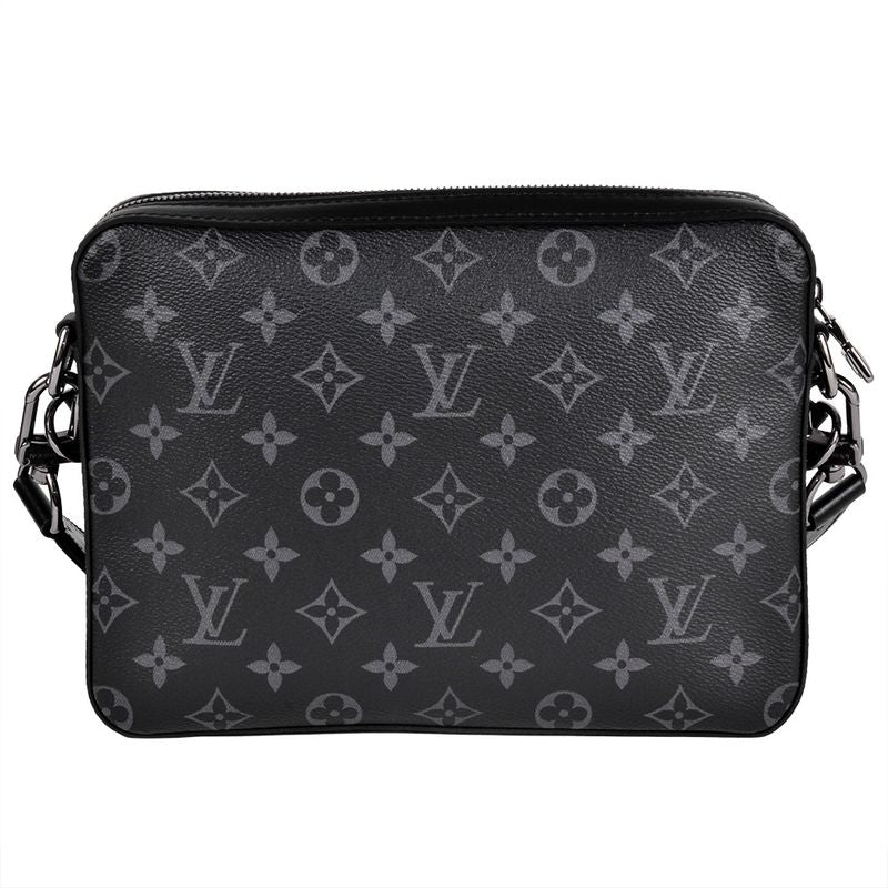 Louis Vuitton Trio Messenger Shoulder Bag M69443 Monogram Eclipse With Built-in