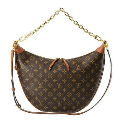 Louis Vuitton Handbag Loop Hobo Brown