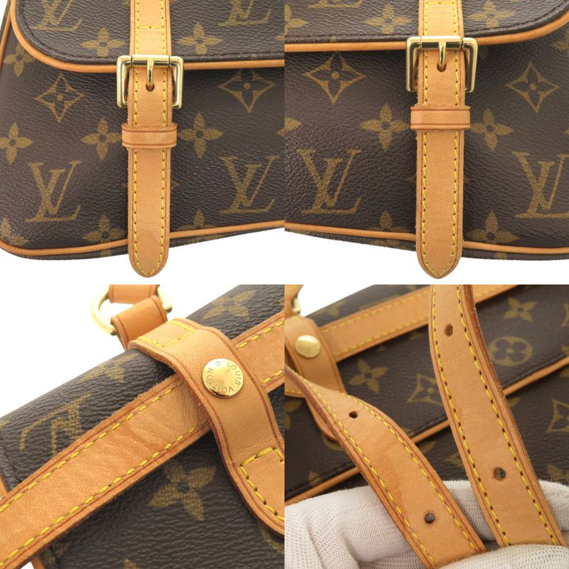 Louis Vuitton Marel Sac Ad Monogram M51158 Brown Backpack Daypack LV 1440 Louis